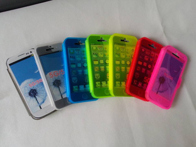 【新款手機殼 蘋果手機保護套 Iphone5G 開翻蓋TPU 生產廠家批發價】價格,廠家,圖片,手機保護套/保護殼,廣州市番禺區大石斯馬頓特塑料制品廠-